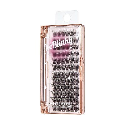 BeBlinky False Eyelash Clusters - Wide Band 02 - Wispy 9-16 mm - 72ct