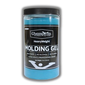 Champkom Champion HairCare Heavy Weight Molding Gel (32 oz) - Provides Maximum Volume & Shine Without Flaking | Extra-Thick & Strong Hold - 1 of 2