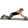 Sunny Health & Fitness Exercise Wheel Home Gym with Ab Crunch Station - 4 of 4