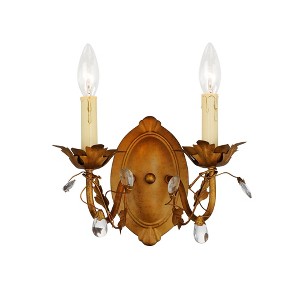 Maxim Lighting Elegante 2 - Light Wall Light in  Etruscan Gold - 1 of 2