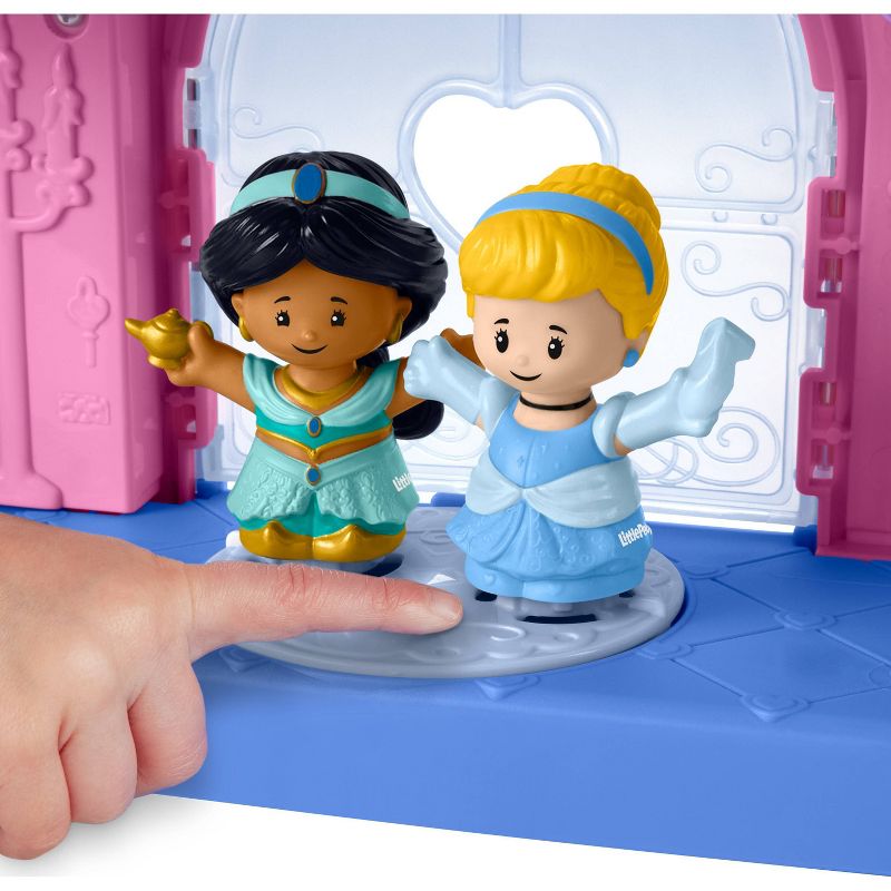 Disney Princess Little People Magical Lights &#38; Dancing Castle Playset, 5 of 8