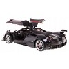 Link 1:14 RC Pagani Huayra Super Sports Car Bright Headlights and Rear Lights Great Gift For Kids - Black - 2 of 4