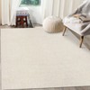 Washable Modern Solid Living Room Rugs, Soft Non Slip Contemporary Throw Bedroom Carpet, Large Dining Room Area Rugs - 3 of 4