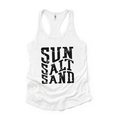 Simply Sage Market Women's Sun Salt Sand Graphic Racerback Tank - image 1 of 3