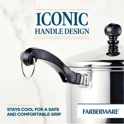 Farberware Classic 2-Quart Silver Stainless Steel Saucepan with Lid