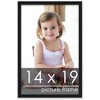 PosterPalooza | Simple Black Picture Frame - UV Acrylic, Foam Board Backing, Hanging Hardware - 2 of 4