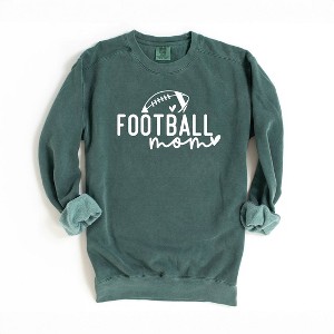 Simply Sage Market Women's Graphic Sweatshirt Football Mom Ball - 1 of 2