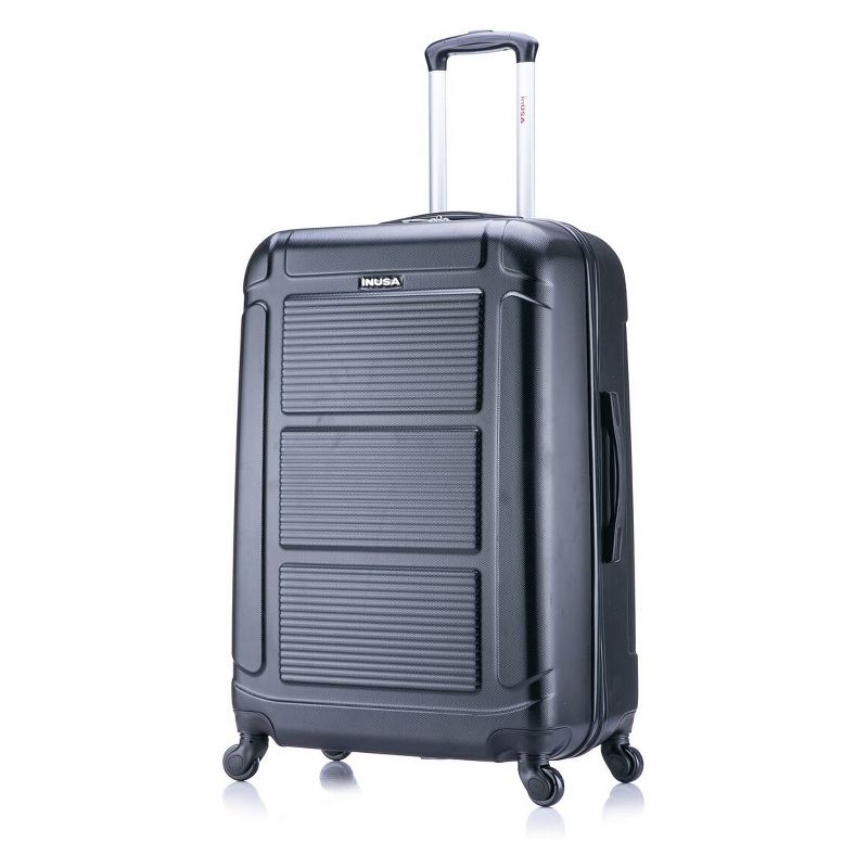 InUSA Pilot Lightweight Hardside Large Checked Spinner Suitcase, 1 of 8