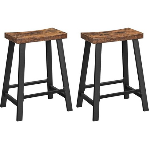 Black metal discount breakfast bar stools