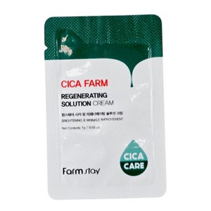 Farm Stay Cica Farm Regenerating Solution Cream Sachet - 0.03 oz - Your Cica-Powered Sachet for Radiant, Regenerated Skin - 1 of 4