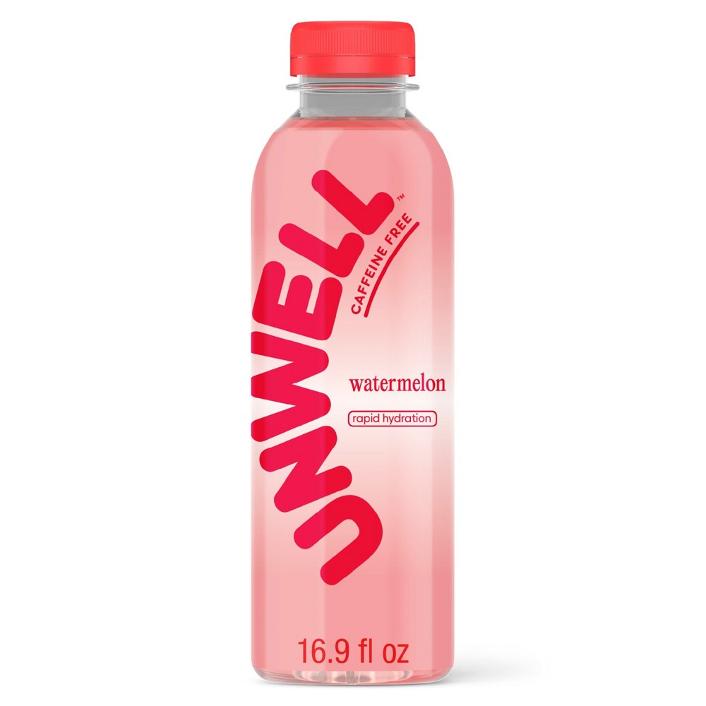 Unwell Hydration No Caffeine Watermelon Sports Drink - 16.9 fl oz