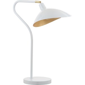 Giselle 30Inch H Adjustable Table Lamp White - Safavieh