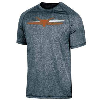 NCAA Texas Longhorns Men's Gray Poly T-Shirt