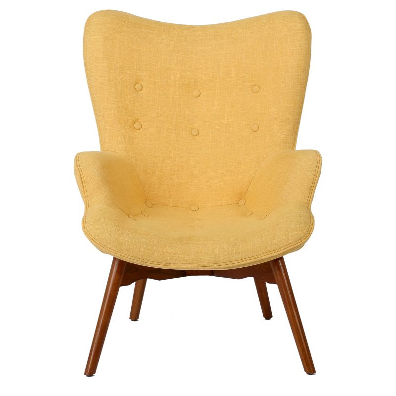 Hariata Fabric Contour Chair - Christopher Knight Home, 1 of 6