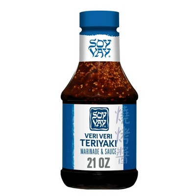 Soy Vay Veri Veri Teriyaki Marinade and Sauce, 21 fl oz (Pack of 2)