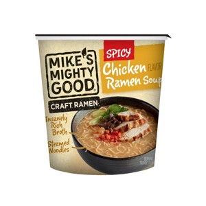 Mike's Mighty Good Spicy Chicken Ramen Noodle Soup Cup - 1.7oz - 1 of 4