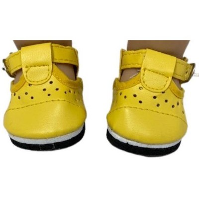 Yellow Mary Jane Shoes Fit 18 Inch Girl Dolls Like Our Generation American Girl