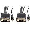 Monoprice Super VGA Cable - 25 Feet - HD15 Male/Male with Stereo Audio and Triple Shielding (Gold Plated) - image 3 of 4