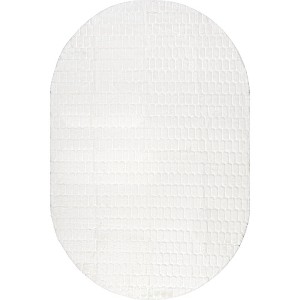 Nuloom Nia Cozy Plush Tile Faux Rabbit Pet Friendly Premium Machine Washable Area Rug - 1 of 4