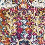 burnt orange, aqua, blue, burgundy, off white, red, mustard