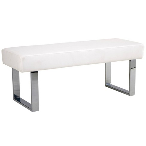 White cheap bench target