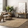 Nuloom Deisy Striped 7x9 Jute Indoor Area Rug for Dining Room Rug Neutral Rug Living Room Rug Kitchen, Natural - 2 of 4