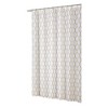 Kate Aurora Aria Gold & White Shagreen Geometric Design Textured Fabric Shower Curtain - Standard Size - image 2 of 3