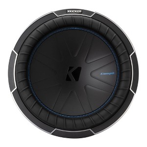 Kicker 51CWQ124 CompQ Q-Class 12" Subwoofer, Dual 4-Ohm - 1 of 4