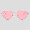 Anna-Kaci Women's Stylish Heart-Shaped Polarized Sunglasses UV400 Protection for Outdoor Activities - 2 of 4
