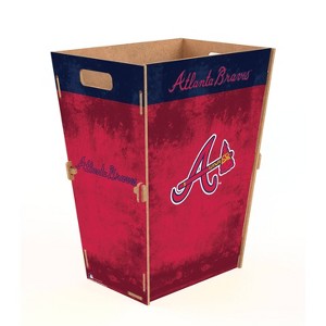 MLB Atlanta Braves Trash Bin - L - 1 of 1