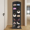YIYIBYUS Rotating 7-Tier Spinning Shoe Rack, Free Standing Shoe Organizer, Black - 2 of 4