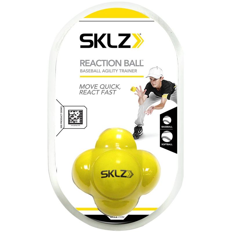 SKLZ Baseball Reaction Ball - Yellow, 5 of 6