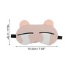 Unique Bargains Soft Cartoon Tears Sleep Mask 1 Pc - 4 of 4