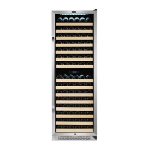 Whynter BWR-1642DZ 24" 164 Bottle Large Capacity Built-in Stainless Steel Dual Zone Compressor Wine Refrigerator with Display Rack and LED display - 1 of 1