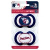 BabyFanatic Officially Licensed Pacifier 2-Pack - MLB Cleveland Guardians - 3 of 4