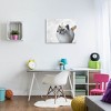Stupell Industries Rainbow Unicorn Kitten Butterfly Canvas Wall Art - 2 of 3