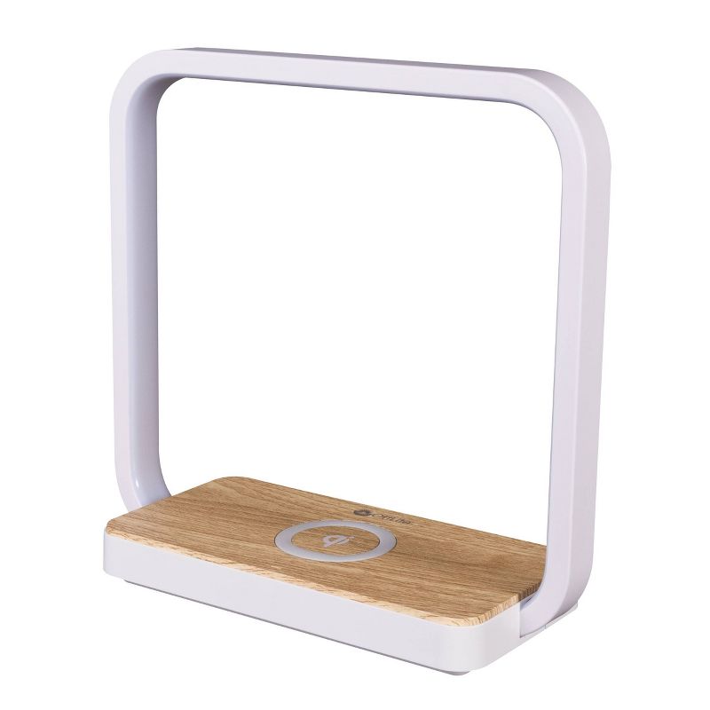 Wireless Charging Station with Night Light Table Lamp - OttLite, 2 of 8