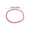 Unique Bargains Women's Grace Hair Rubber Bands 0.63" Diameter Assorted Color 1 Set - 4 of 4