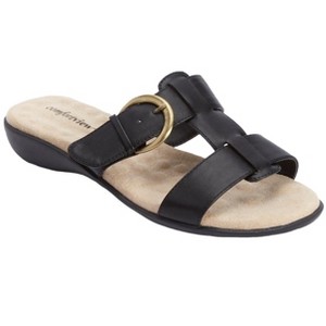 Comfortview Women's The Dawn Slip On Sandal (Wide Widths Available) - 1 of 4