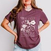 S.W.Smiley Gather, Grow, Glow - Women's Short Sleeve Graphic T-Shirt - 3 of 4