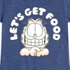 Girls' - Garfield - Lets Get Food Fitted Short Sleeve Graphic T-Shirt - 2 of 4