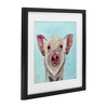 Stupell Industries Babe Screen Piglet Framed Print Under Glass Art - 2 of 4