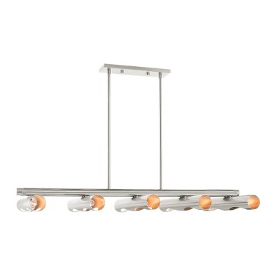 Livex Lighting Novato 10 - Light Chandelier in  Brushed Nickel