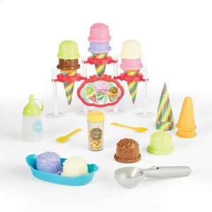 Kidoozie Just Imagine Ice Cream Party Playset Age 2+ Pretend Play Kitchen Food - 1 of 4