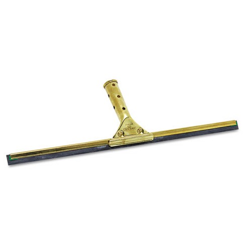 Unger Golden Clip Brass Squeegee Complete, 18" Wide Blade, 4.5" Handle - image 1 of 1