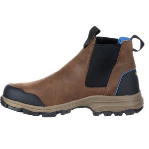 Men's Georgia Boot Blue Collar Chelsea Waterproof Work Romeo Boot - 1 of 4