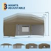 3x6 Meter Instant Canopy Tent, UV Protection Beach Shelter with Sandbags & Wheeled Case, Portable Event Tent for Camping, Outdoor Parties - 4 of 4