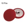 Unique Bargains Round Metal Sewing Cloth Covered Button 10 Pcs - 3 of 4