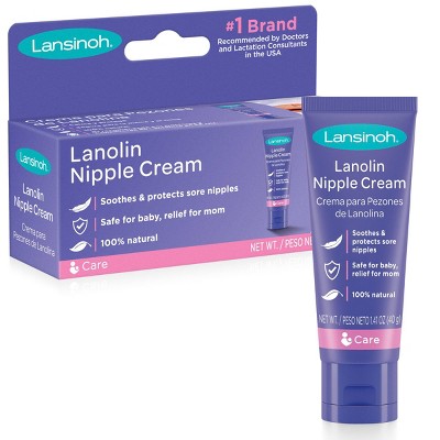 Image of Lansinoh Lanolin Nipple Cream for Breastfeeding - 1.41oz