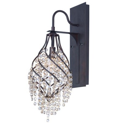 Maxim Lighting Twirl 1 - Light Wall Light in  Oil Rubbed Bronze